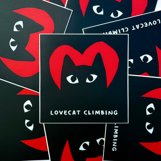 LOVECAT Logo Sticker