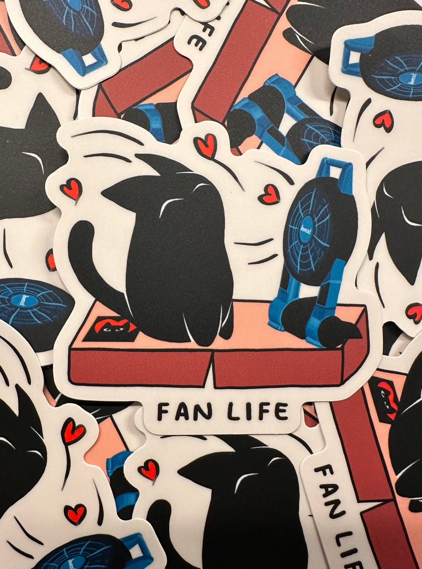 FAN LIFE Sticker